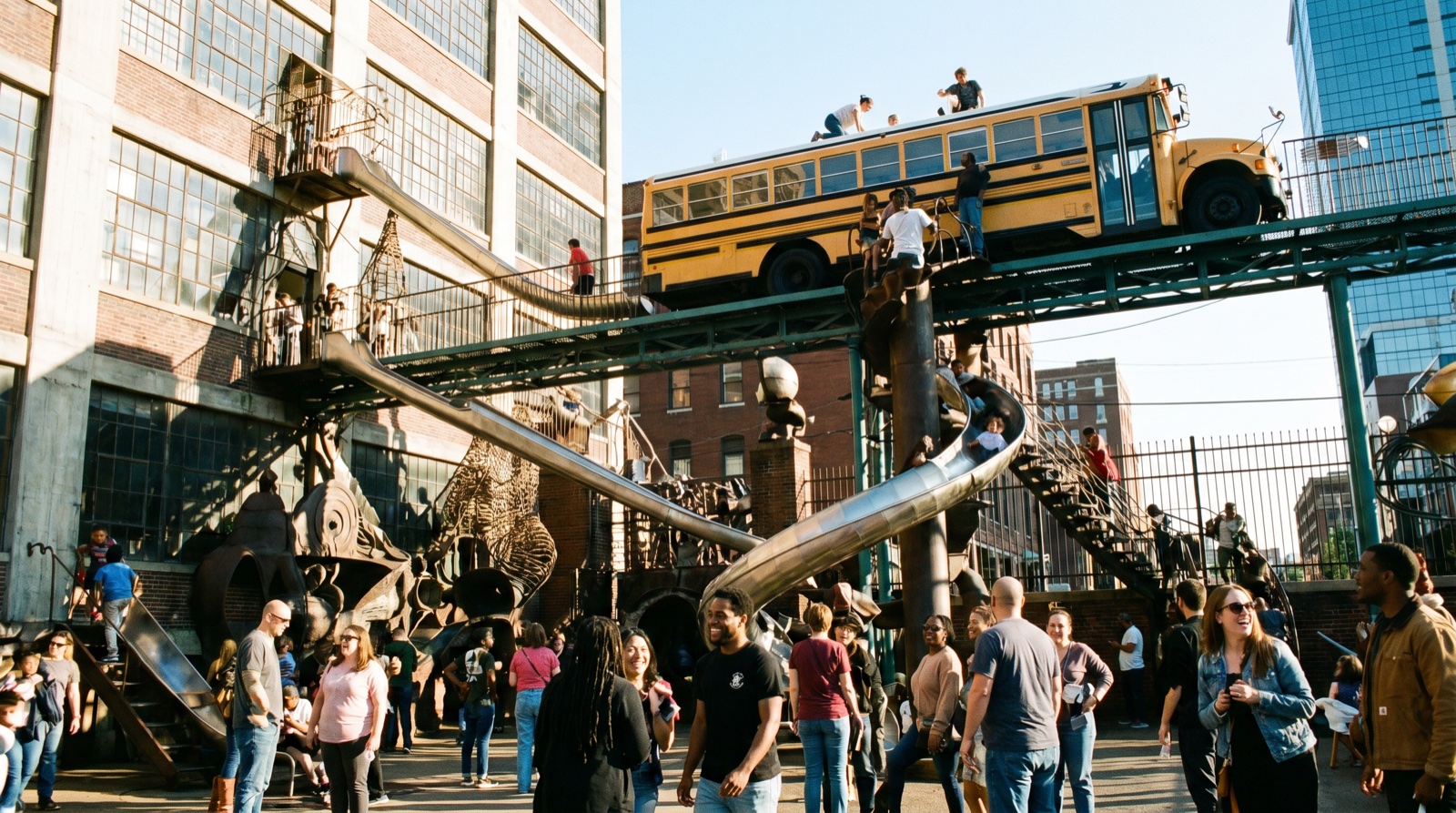 Editorial photograph of City Museum in St. Louis