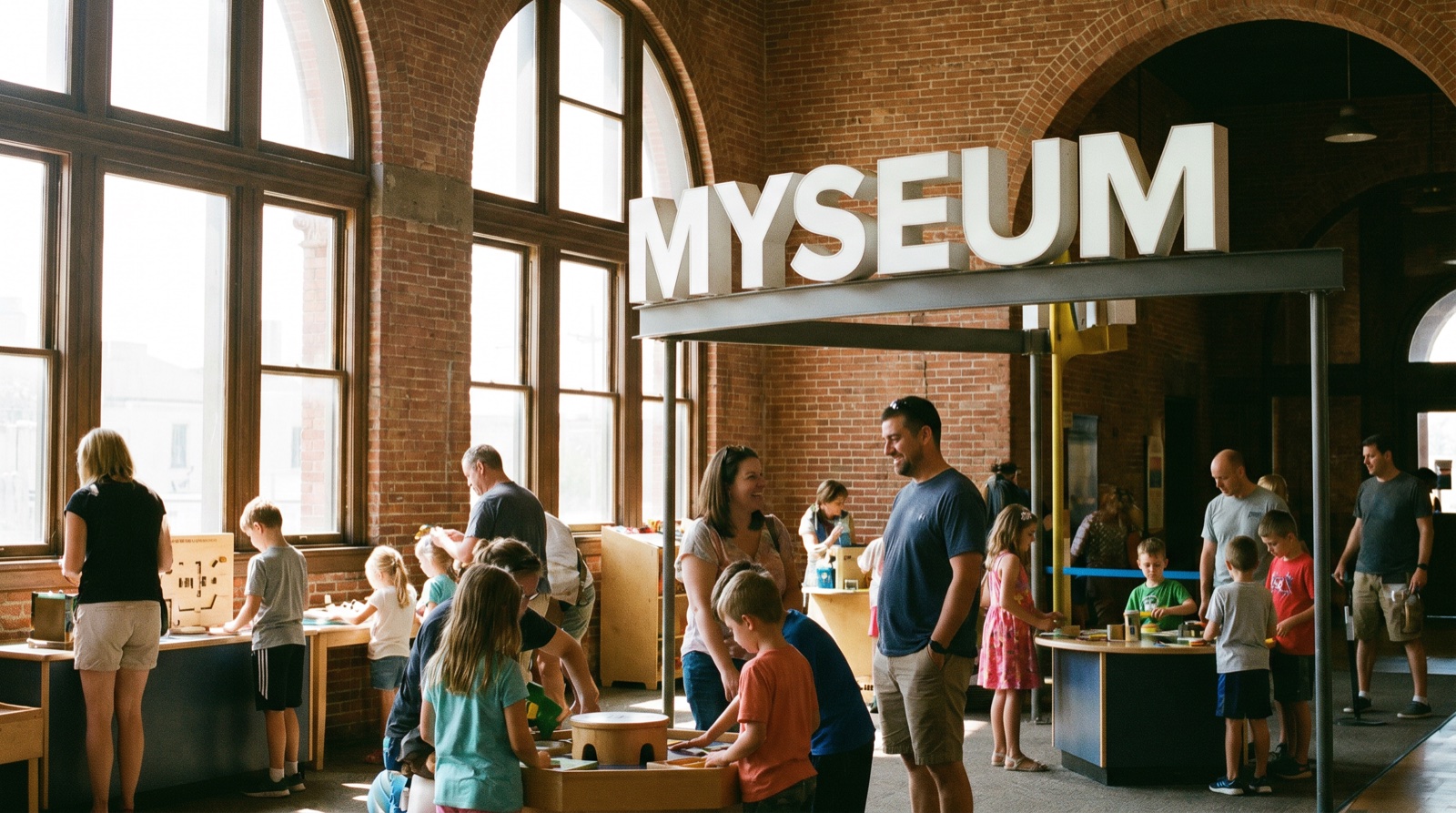 Editorial photograph of Myseum at St. Louis Union Station in St. Louis