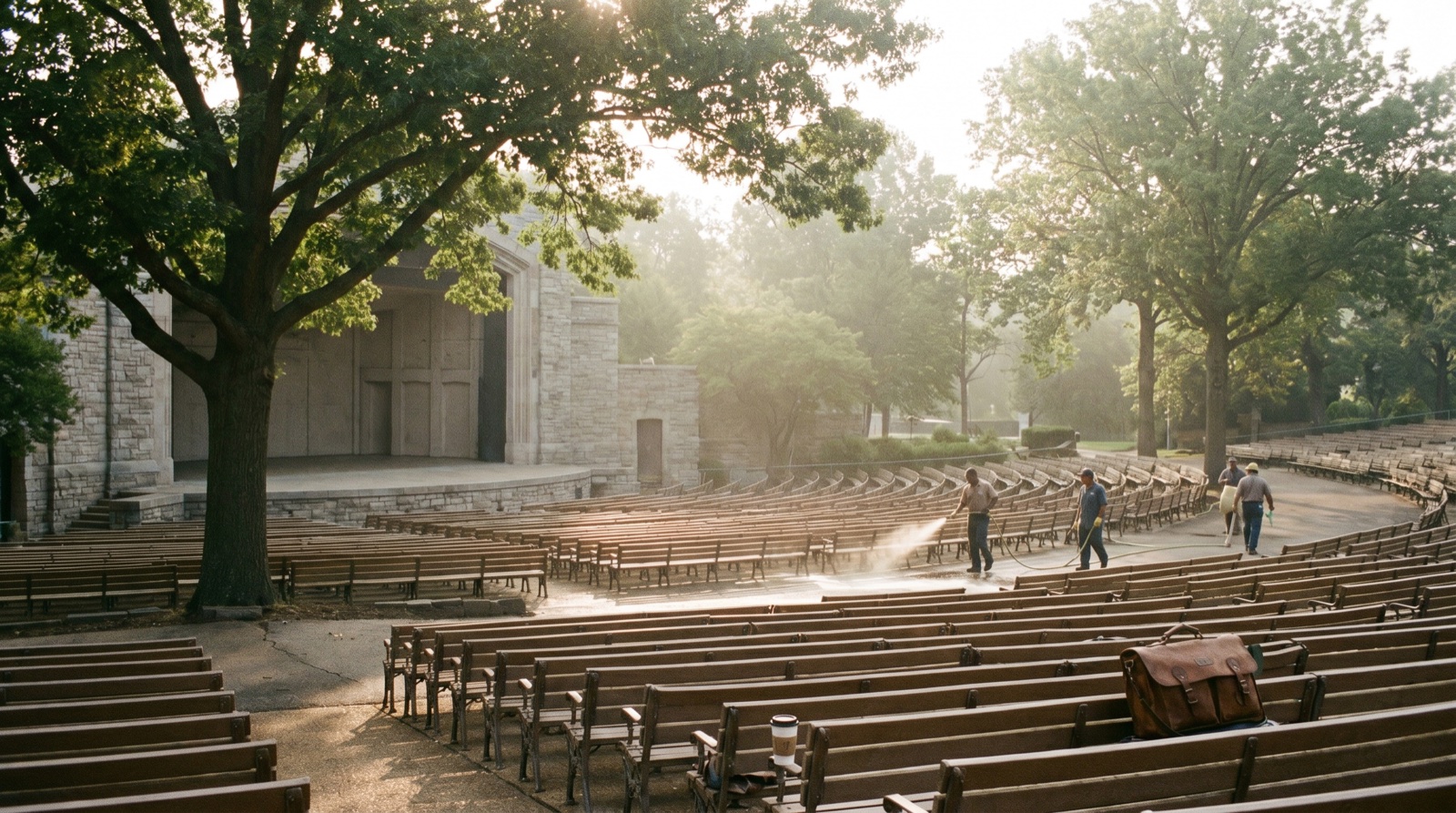 Editorial photograph of The Muny in St. Louis