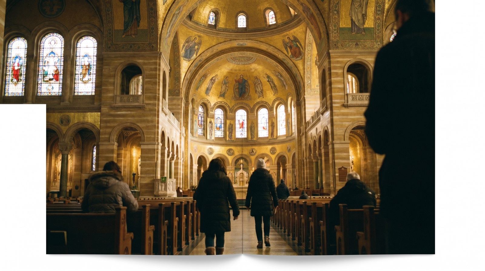 Editorial photograph of Cathedral Basilica of Saint Louis in St. Louis