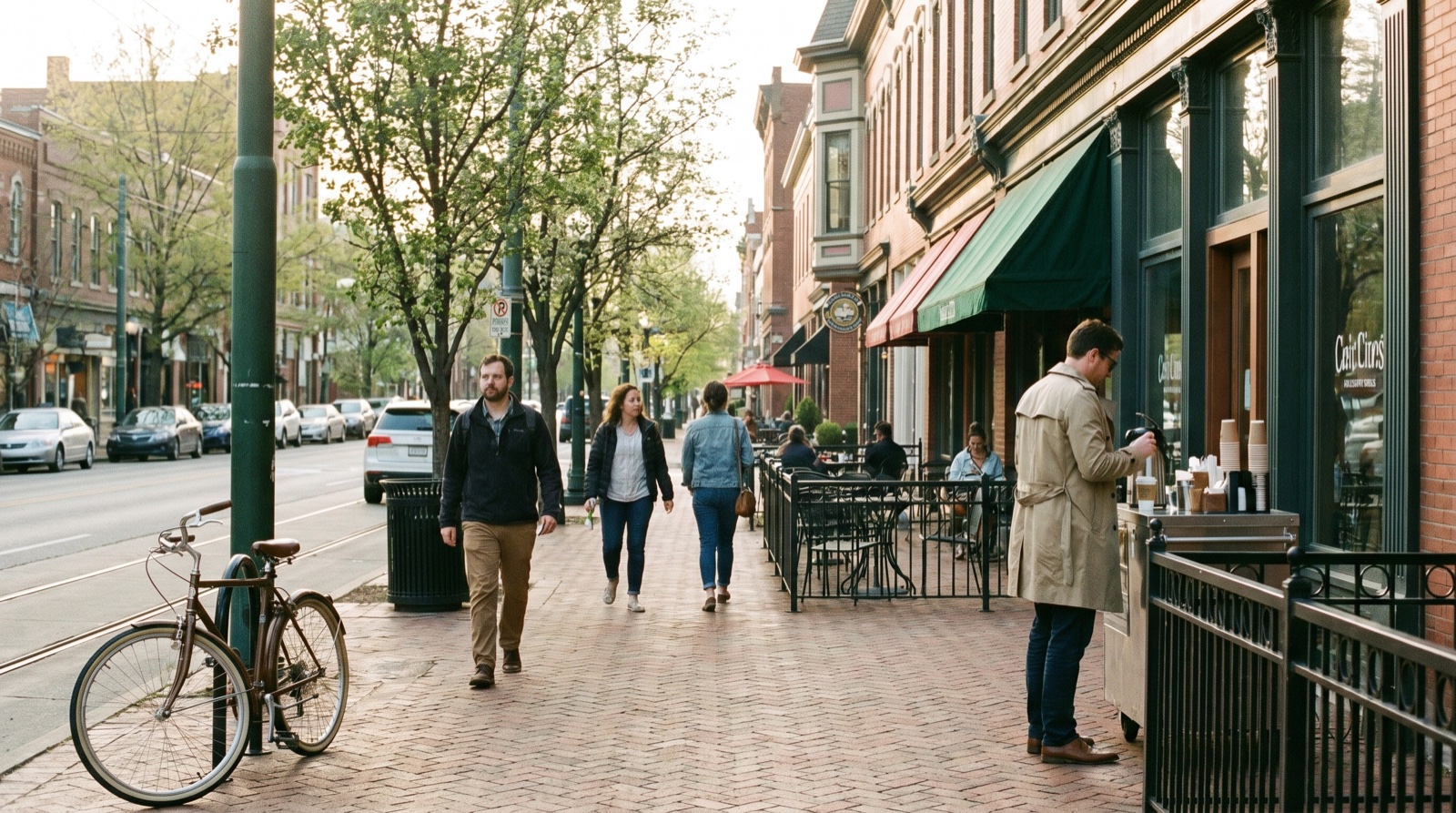Editorial photograph of Central West End in St. Louis